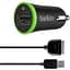 Автомобильное зарядное устройство Belkin Car charger 1USB 2.1A + iPhone4 cable Black - миниатюра 1
