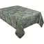 Скатертина водовідштовхувальна Lefard Home Textile Maracaibo 140х140 см зелена (715-370) - мініатюра 1