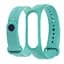 Силиконовый ремешок для Xiaomi Mi Band 3/4, 11 бирюзовый - миниатюра 1