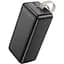 Зовнішній акумулятор Hoco J111c 40000 mAh 30W чорний - мініатюра 1