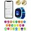 Дитячий водонепроникний смарт-годинник AmiGo GO005 4G WIFI Thermometer Blue [59322] - мініатюра 6