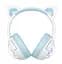 Наушники Onikuma Bluetooth B5 белые-синие - миниатюра 2