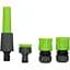 Набор насадок для полива Kinzo Garden 1/2'' 4 предмета - миниатюра 1