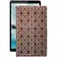 Чехол StatusCASE из экокожи для планшета Lenovo Tab M8 TB-8505X Коричневый ромб - миниатюра 1