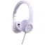 Провідні накладні навушники Hoco W21 with mic, 3.5mm, 1.2m, purple - мініатюра 2