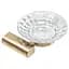 Мыльница Rea 322225B brushed gold REA-77045, Золотой - миниатюра 1