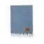 Плед-накидка Barine - Wool Basket indigo синій 120x175 - мініатюра 2