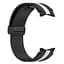 Браслет для Samsung Galaxy Watch 6 Classic 43mm 6 Classic 47mm - черно-белый ширина крепления 20мм силикон Watchbands Cls-line-black (W35-843242342) - миниатюра 3