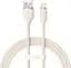 Кабель Baseus Jelly Liquid Silica Gel Fast Charging Data Cable USB to Lightning 2.4A 1.2m CAGD000004 Pink - мініатюра 1