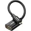 Кабель Ugreen Micro HDMI to HDMI 2.0, 25 см, 4K 60Hz, чорний, з нейлоновою оплеткою, (15842) - мініатюра 1