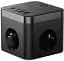 Мережевий зарядний пристрій Baseus Power Combo Cube Power Strip 3AC+2USB+2Type-C 30W 1.5m  E00066400117-00 Black - мініатюра 5