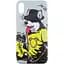 Чохол-накладка PUZOO TPU Glossy Surface IMD Hip Hop iPhone X RAP Alaskan Grey - мініатюра 1