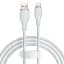 Кабель Baseus Pudding Series Fast Charging Cable USB to Type-C 100W 1.2m P10355703221-00 White - миниатюра 1