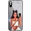 TPU+PC чохол Prisma Ladies для Xiaomi Redmi 9A Black in White, TPU+PC - мініатюра 1