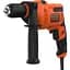 Дрель ударная Black+Decker сетевая 500 Вт (BEH200-QS) - миниатюра 2
