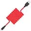 Кабель зарядний силіконовий micro-USB Hoco X21 Silicone - мініатюра 1