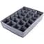 Коробка-органайзер Stenson R89676 для зберігання білизни 32х32х9 см 24 відділення сіра (25966) - мініатюра 1
