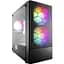 Корпус 1stPlayer X4-M-2F1P-1F1-BK Black - мініатюра 1