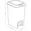 Ведро для мусора MBM My Home с крышкой и педалью 20 л антрацит (BIN-01 20L ANTHRACITE) - миниатюра 5