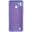 Чохол Silicone Cover Lakshmi Full Camera (A) для TECNO POP 5 Бузковий / Dasheen - мініатюра 2