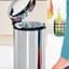 Ведро для мусора Brabantia Pedal Bin стальное 12 л (113604) - миниатюра 7
