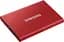 Зовнішній SSD накопичувач Samsung T7 500 GB Red [MU-PC500R/WW] [84788] - мініатюра 5