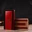 Оригінальний жіночий гаманець з натуральної фактурної шкіри з тисненням під крокодила Canpellini 21827 червоний - мініатюра 8
