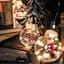 Светодиодная гирлянда штора роса с шариками с наполнением Xmas 8 режимов 200 LED 3x0,7м Теплый белый - миниатюра 8