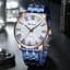 Наручний годинник чоловічий 8422 Blue-Gold-White Curren acs0031448 - мініатюра 2