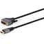 Кабель Cablexpert HDMI - DVI (M/M), двоспрямований, 18 + 1 pin, 1.8 м, Black (CC-HDMI-DVI-4K-6) - мініатюра 1
