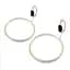 Светодиодная фара Halo Rings COB Lamp Light для автомобиля Keenso 110 mm 12V Белый - миниатюра 1