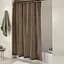Шторка для душу та ванної Cosas з кільцями 180х200 espresso, шоколад (ShowerCurtains_18Espresso_DUK_180x200_Hook) - мініатюра 3
