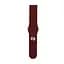Ремінець Silicone 20 mm Watch Active/Galaxy S4 42 mm/Gear S2/Xiaomi Amazfit Burgundy - мініатюра 2