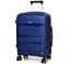 Валіза маленька S поліпропілен Worldline Airtex 283 56×33×22см 52л Темно-синій - мініатюра 1