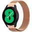 Ремінець для Samsung Galaxy Watch 4 44mm - Rose Gold Watchbands Milanese Loop ширина кріплення 20мм металевий (WB00S4MMILANESE4ROSEGOLD444) - мініатюра 1