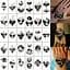 Набір дитячих тимчасових тату Чорні міні №3 Fresh Tattoo black-tattoo-mini-set-3-3, 30 штук по 9,5*5,5 см - мініатюра 1