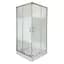 Душова кабіна Bravo Odra 90W.Line 000020456, інтимато, хром матовий - мініатюра 1