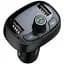 FM трансмітер Bluetooth модулятор Baseus S-09 2USB CCALL-TM01 чорний - мініатюра 1