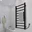 Электрический полотенцесушитель Kosser Лофт 1200x500 ER тайм. черный ДЛФ04ER, Черный матовый, Правое - миниатюра 4