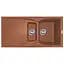 Кухонна мийка Adamant New Line Plus 975x495x235 terra-cotta 516223, Коричневий - мініатюра 1