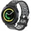 Спортивный ремешок Primo Perfor Classic для часов Samsung Sport Gear SM-R600 Black Grey - миниатюра 1