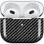 Чохол CasePro Carbon Fiber для AirPods 3 Black - мініатюра 3