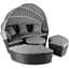 Садові меблі Outtec Round Lounge Chairs чорно-графітові - мініатюра 2
