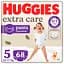 Набор трусики-подгузники Huggies Extra Care Pants Box 5 (12-17 кг) 68 шт. - миниатюра 1