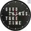 Годинник настінний Technoline 775485 Good Things Take Time (775485) - мініатюра 1
