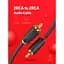 Кабель мультимедийный 2xRCA M to 2xRCA M 3.0m AV104 black Ugreen (10519) - миниатюра 5