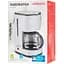 Кофеварка Ardesto капельная White stripes FCM-D17WG 1.5 л молотая бело-серая - миниатюра 3