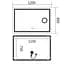 Дзеркало Mixxus Quadro MR20-120x80 MP6624 - мініатюра 4