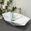 Умивальник VBI Venezia granit glossY накладний VBI-012404, Мармур - мініатюра 1