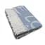 Плед хлопковый Love серо-голубой Love You 140x200 см 4707 - миниатюра 1